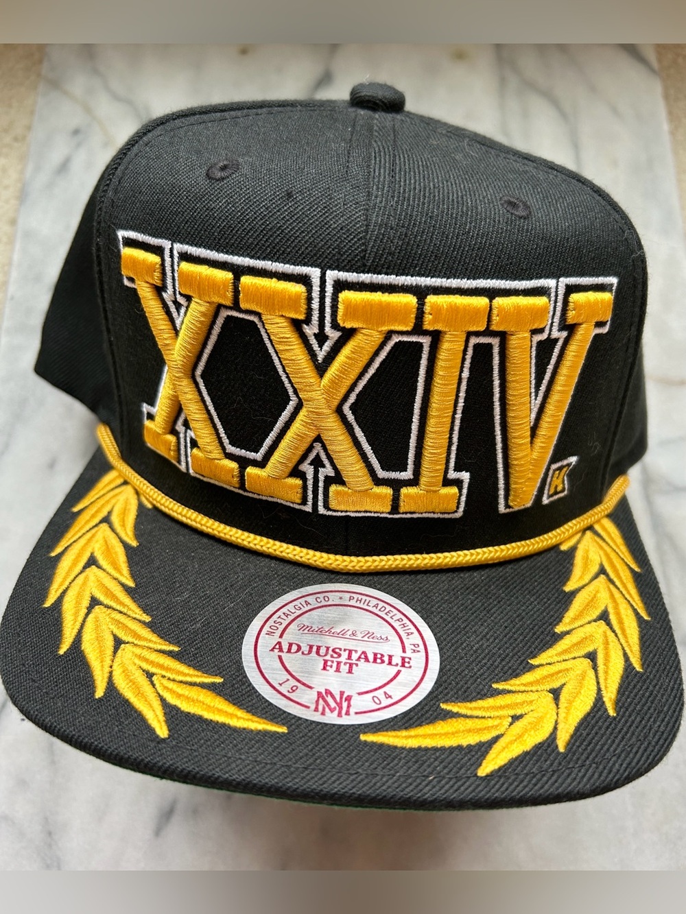 NWT Rare Mitchell & Ness Bruno Mars 24K Magic Tour Snapback Baseball Cap